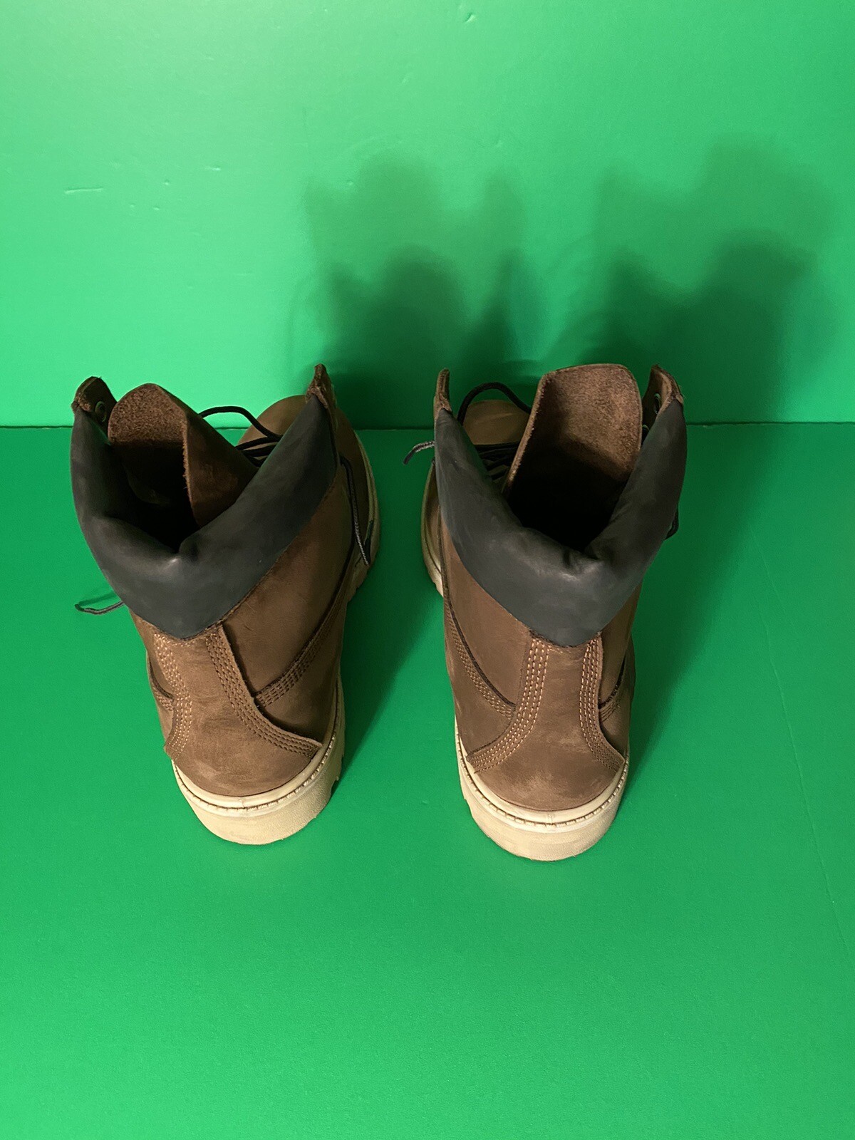 Timberland Premium 6inch Waterproof Boots Dark Brown Nubuck Men's