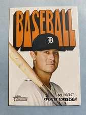 2021 Topps Heritage Minor League Spencer Torkelson 1972 Topps Pack Cover Tigers