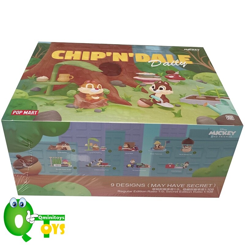 POP MART DISNEY CHIP 'N' DALE DAILY SERIES SCENE FULL SETS (All