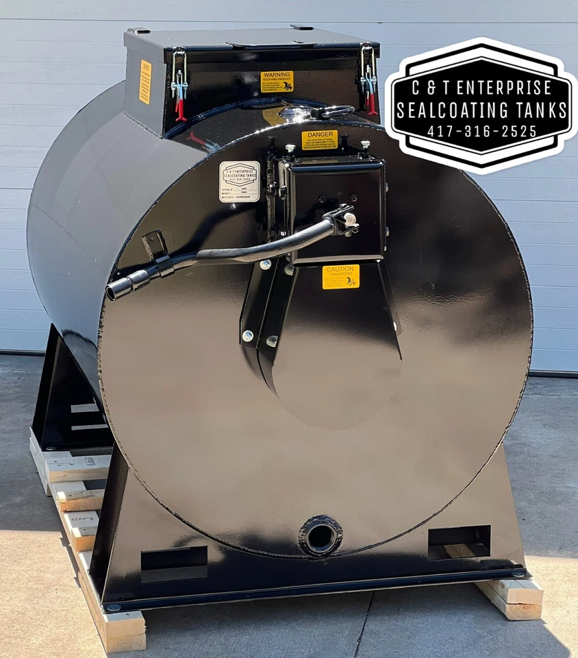 300 gallon sealcoating tank with 36" brush box - Image 4 of 4