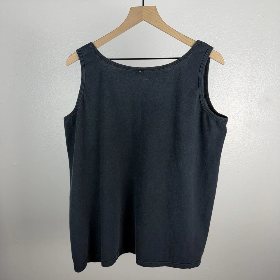 Camiseta sin mangas patriótica vintage Live To Ride Eagle talla XL Y2K Foto 3 de 4