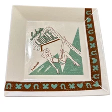 Trixie & Milo Las Vegas Lounges Lucky's Lounge Tray, Dancing Dinner Drinks Retro