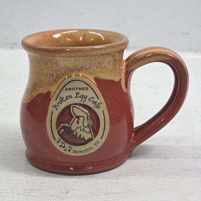 Another Broken Egg Cafe Memphis, TN Deneen Pottery Cup Mug 10oz Terracotta