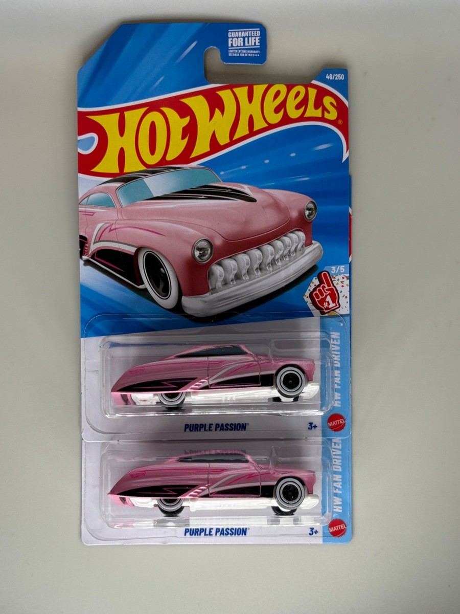 2026 Hot Wheels Mainline PURPLE PASSION #46 HW FAN DRIVEN 3/5 PINK