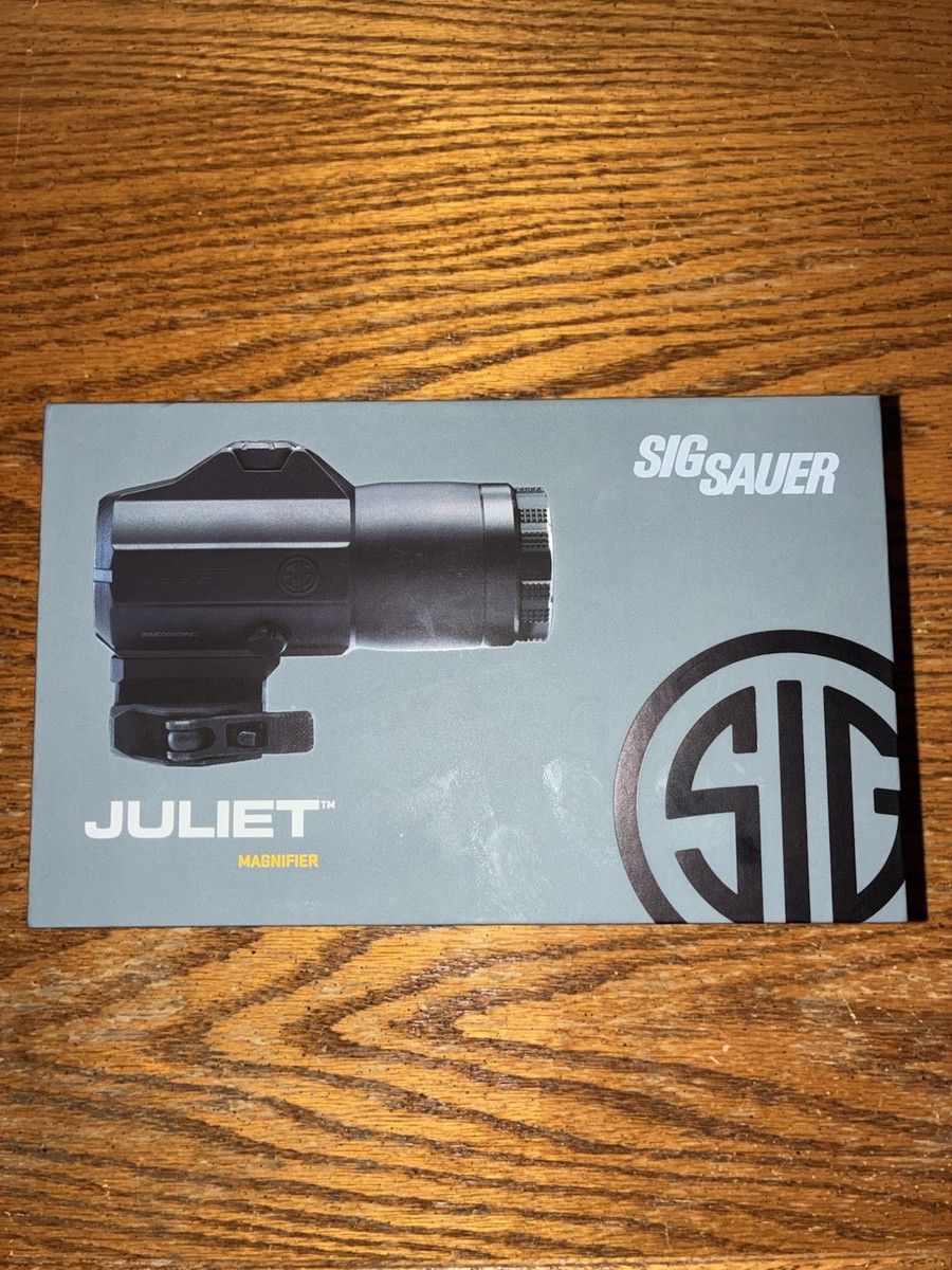 SIG SAUER JULIET3 3x24mm Sight Magnifier Black Quick Detach