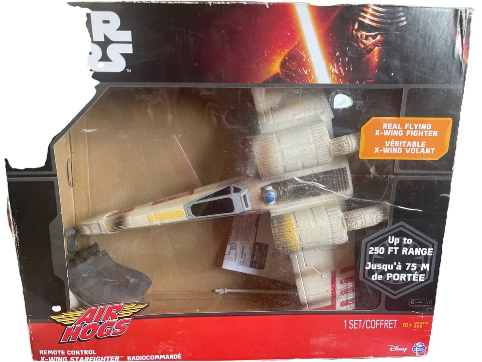 Air Hogs Star Wars Remote Control X-Wing Starfighter. Untested - Image 3 of 3