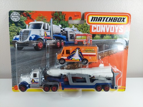 Matchbox - 2024 Convoys Lonestar Cab & Rocket Trailer (BBHXY20) B15 - Picture 1 of 4