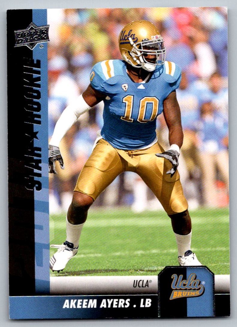 2011 Upper Deck Akeem Ayers UCLA Bruins #177