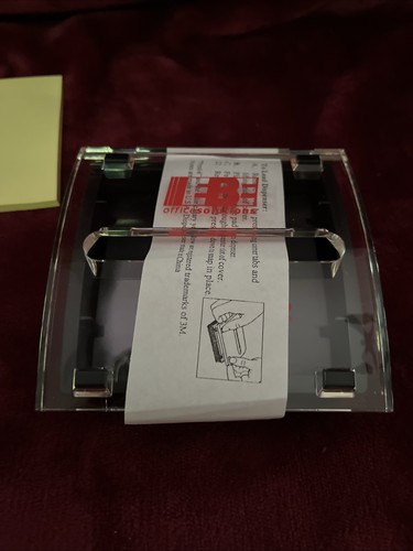 3M Clear Top Pop-up Note Dispenser for 3x3 Post-it Self-Stick Notes Black/Clear - Picture 2 of 7
