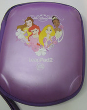 LeapPad2 Disney Princess Carrying Case Purple Polka Dot LeapFrog