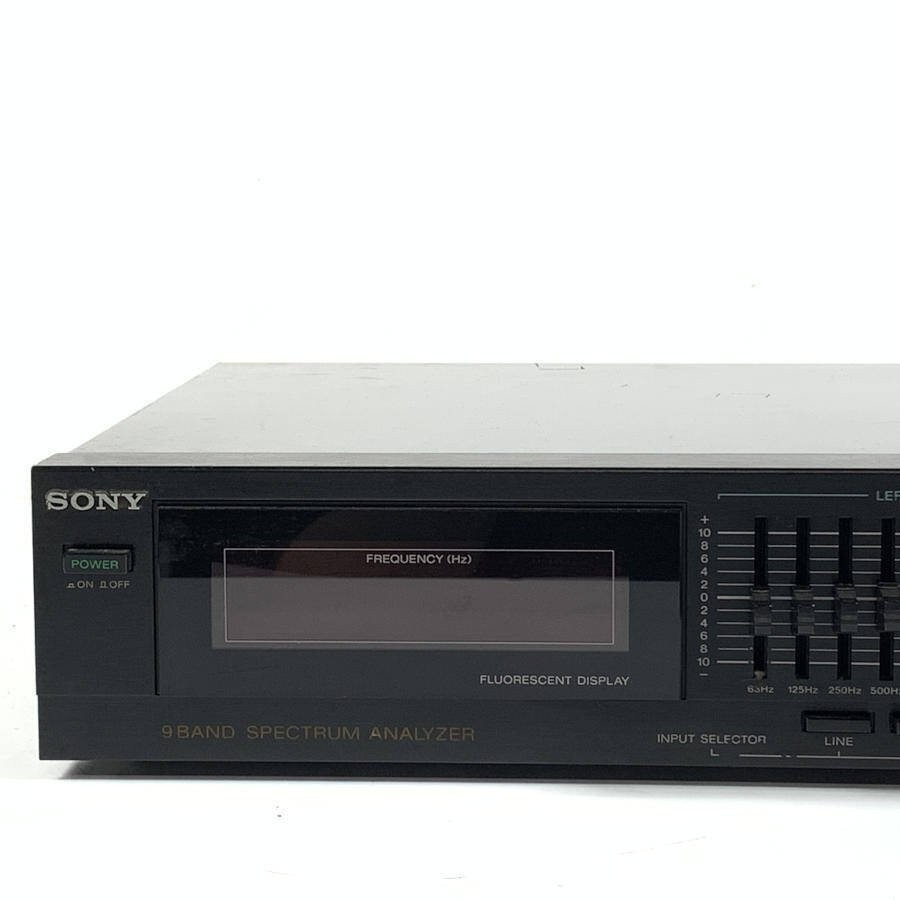 SONY SEQ-910 Graphic Equalizer Stereo Audio Equalizer JUNK For