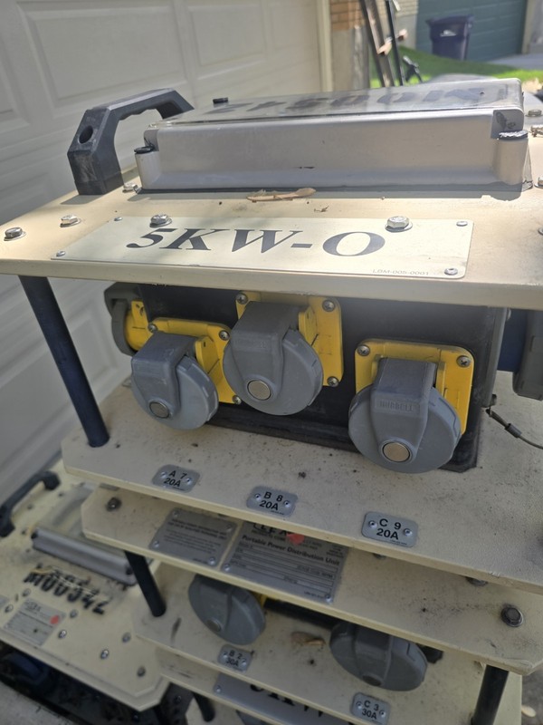 Lex Products 5KW-O M00542 Portable Power Distribution Unit 5kW Commercial