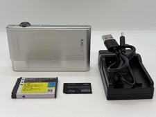Sony Cyber-Shot DSC-T900 12.1MP 4x Zoom Silver Digital Camera From Japan / Exc