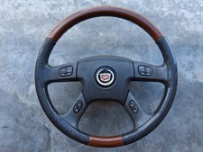 2003-2006 Cadillac Escalade Factory Woodgrain Steering Wheel 03-06 Gm With Horn