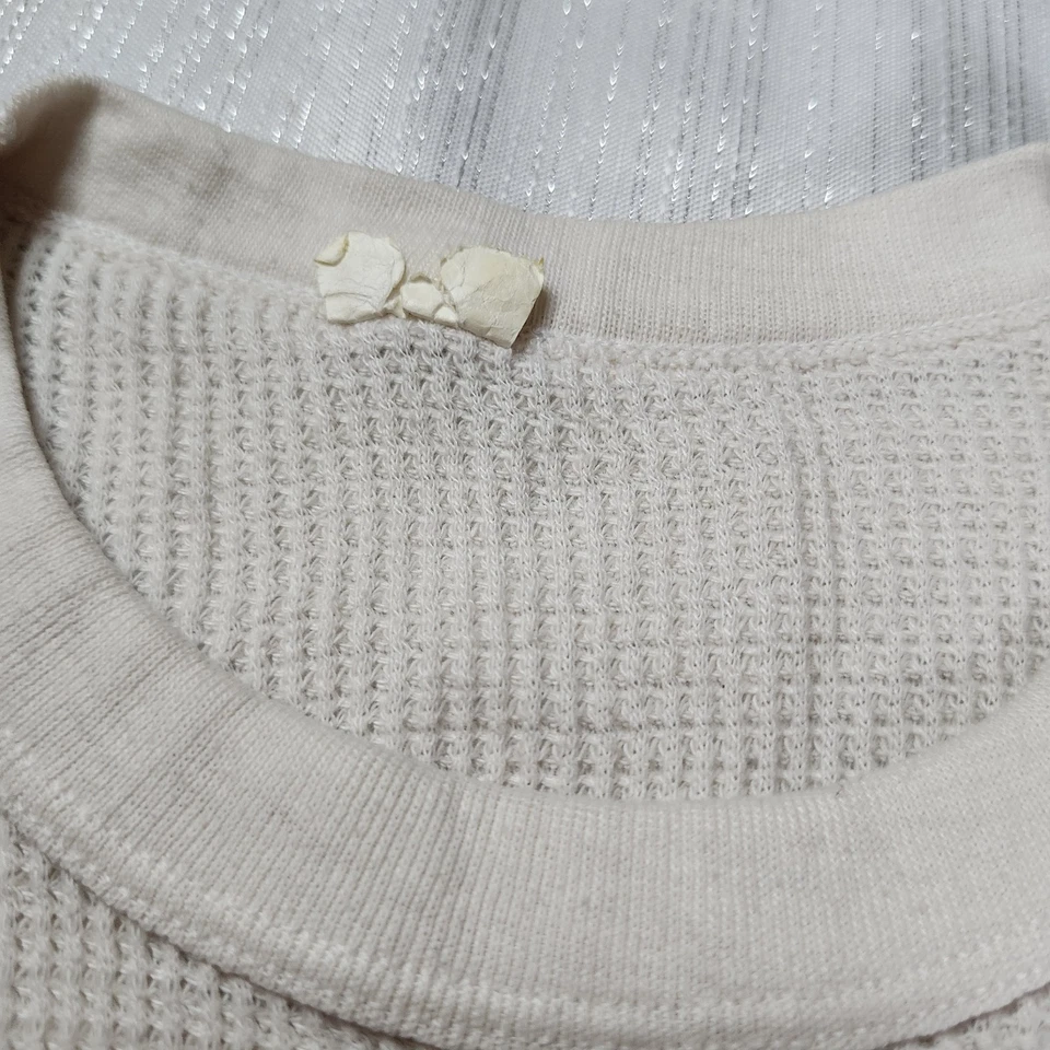 Винтажная пижамная рубашка 80-х Popeye Thermal с длинным рукавом молодежный размер - Изображение 4 из 4