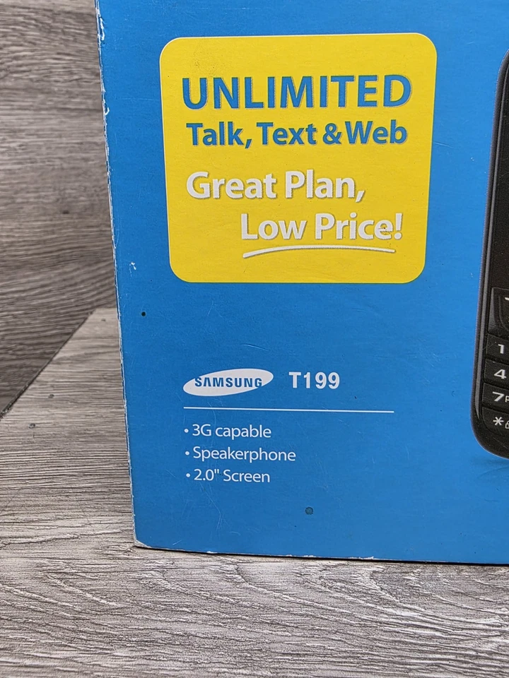 T-Mobile Samsung SGH T199 Prepaid No contract 3G Cell Phone New Sealed!!! - Image 4 of 4