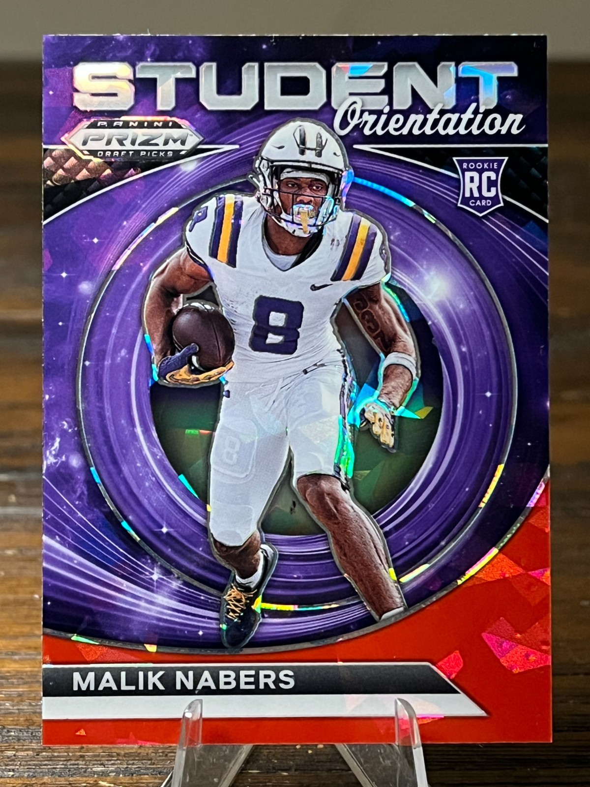 2024 Panini Prizm Draft Picks #SO-MN Malik Nabers Student Orientation [RC] LSU
