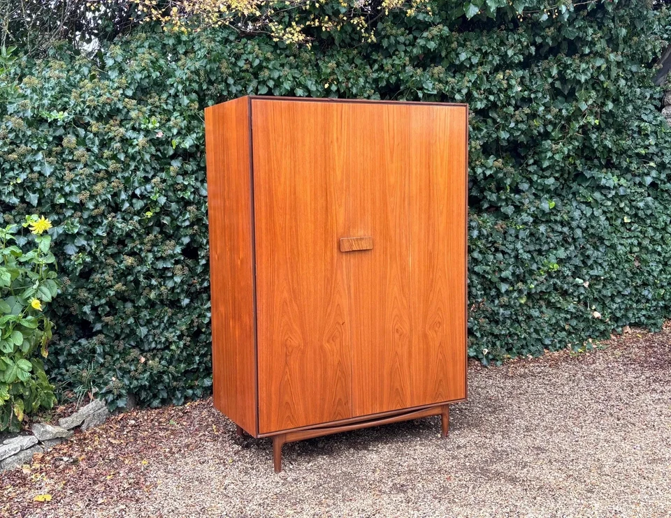 MID CENTURY IFOD KARSEN FOR G PLAN TEAK WARDROBE DANISH DESIGN RANGE - Image 2 of 4
