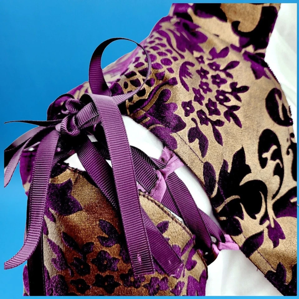 Vestido Abrigo Victoriano Steampunk Militar Gótico Talla 16 Para Mujer Disfraz Pirata Foto 4 de 4