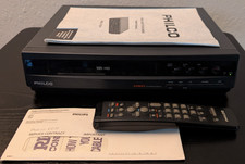 PHILCO HQ VHS VCR 4 Head Model  VT2310AT01 Tested Working, Remote does not work