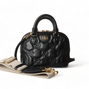 Sac bandoulière Gucci GG Marmont sangle cuir 727793 65628251