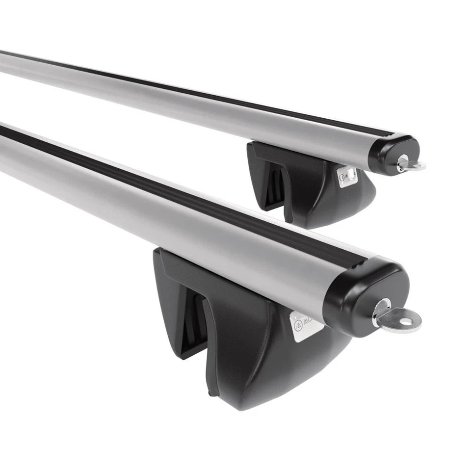 Barres de toit en aluminium pour Mercedes-Benz GL X164 5p (2006-2012) A argent - Photo 3/4