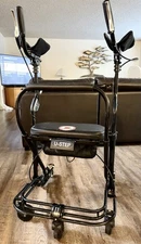 U-Step 2 Walking Stabilizer Walker W/ Neuro Forearm Platform Laser & Audio Cue