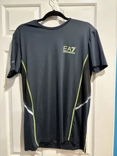 Emporio  Armani EA7 men’s athletic t-shirt XL navy blue