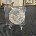 1 oz .999 Fine Silver American Eagle/Flag Round, "God, Family, Country" Round