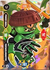 LEGO Ninjago Serie 11 - Karte 84 Power Duell Tentakelmonster  Ultra Rare - NEU