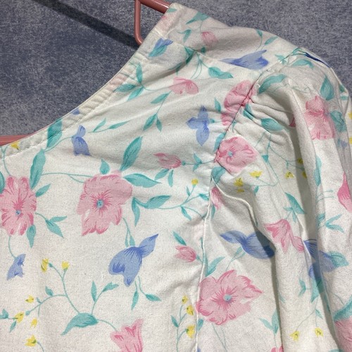 VTG 90s Rare Victoria’s Secret Prairie Floral Nightgown Cottagecore Gold Label - Picture 11 of 11