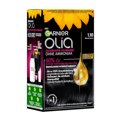 Garnier Olia Haarfarbe 1.10 Blau Schwarz, 1 Stk