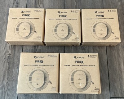 5 PACK - Kidde 21033083 CUACFEX Smoke And Carbon Monoxide Alarm