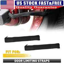 For 2007 -2021 Jeep Wrangler Oxford Door JK/JL/JT Car Limiting Straps Auto Parts