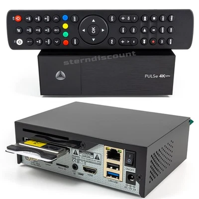 AB PULSe 4K Mini SE UHD Sat-Receiver 1x DVB-S2X E2 Linux HDR10 MicroSD CI + LAN - Bild 1 von 4