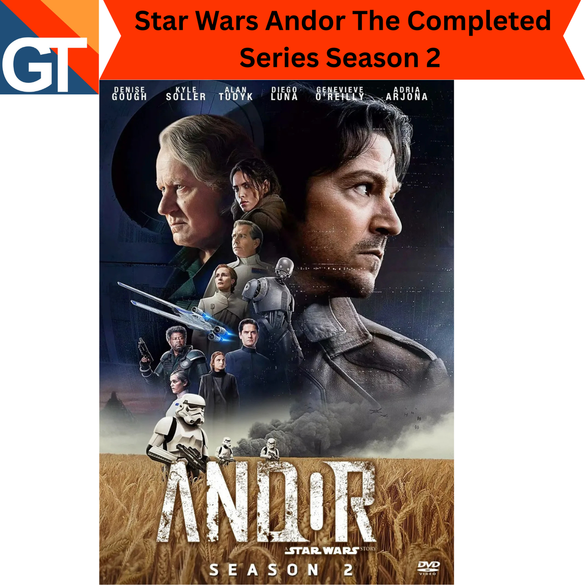 Andor The Completed Series Season 2 (2025) Custom DVD English