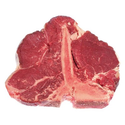 (44,98  /kg) Porterhouse Steak (T-Bone mit großem Filetanteil) vom Simmentaler R