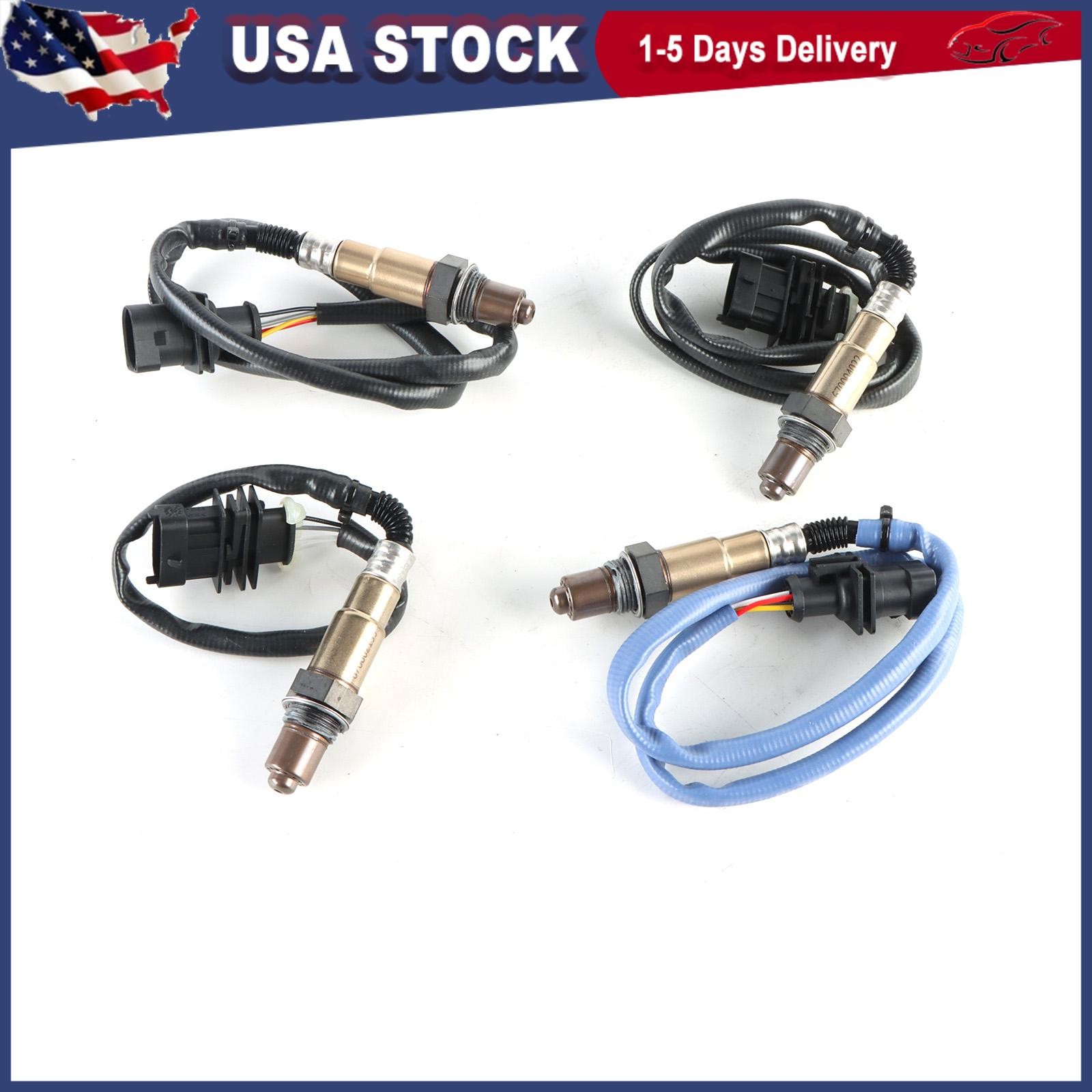 4x Oxygen O2 Sensor For Auto Maserati Ghibli 2014-2020 Levante 17-20 3.0L Turbo