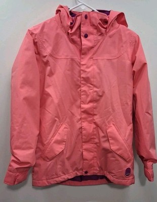 Burton DryRide Ski Jacket Womens Large Pink/Salmon Color Nice Cond. Smoke Free