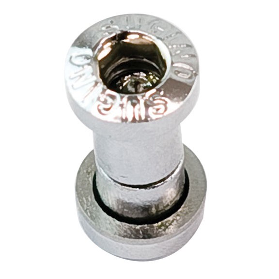 Болт крепления подседельного штыря Sugino, 19 мм - хром