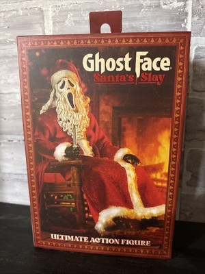 2026 NECA GHOST FACE GHOSTFACE SANTA S SLAY ULTIMATE ACTION FIGURE - IN HAND