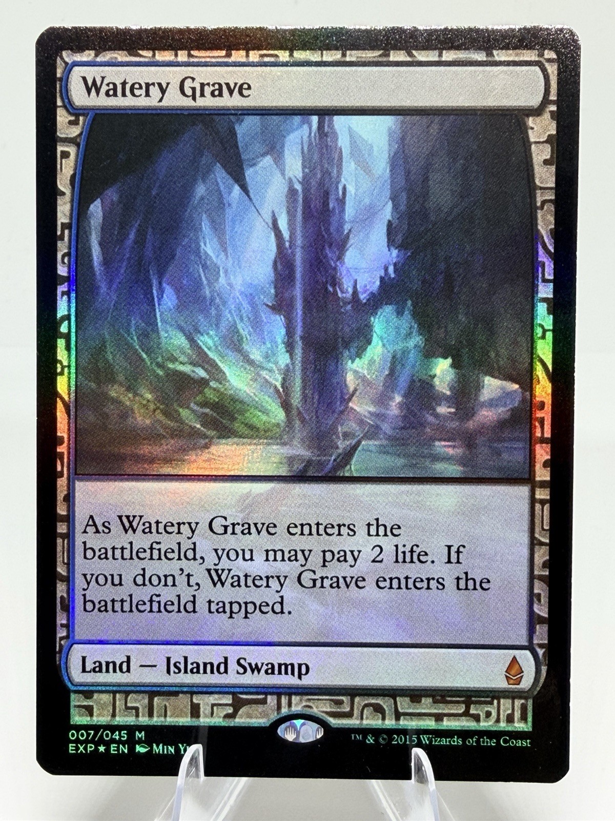 Watery Grave Zendikar Expeditions 2015 Foil NM MTG 007