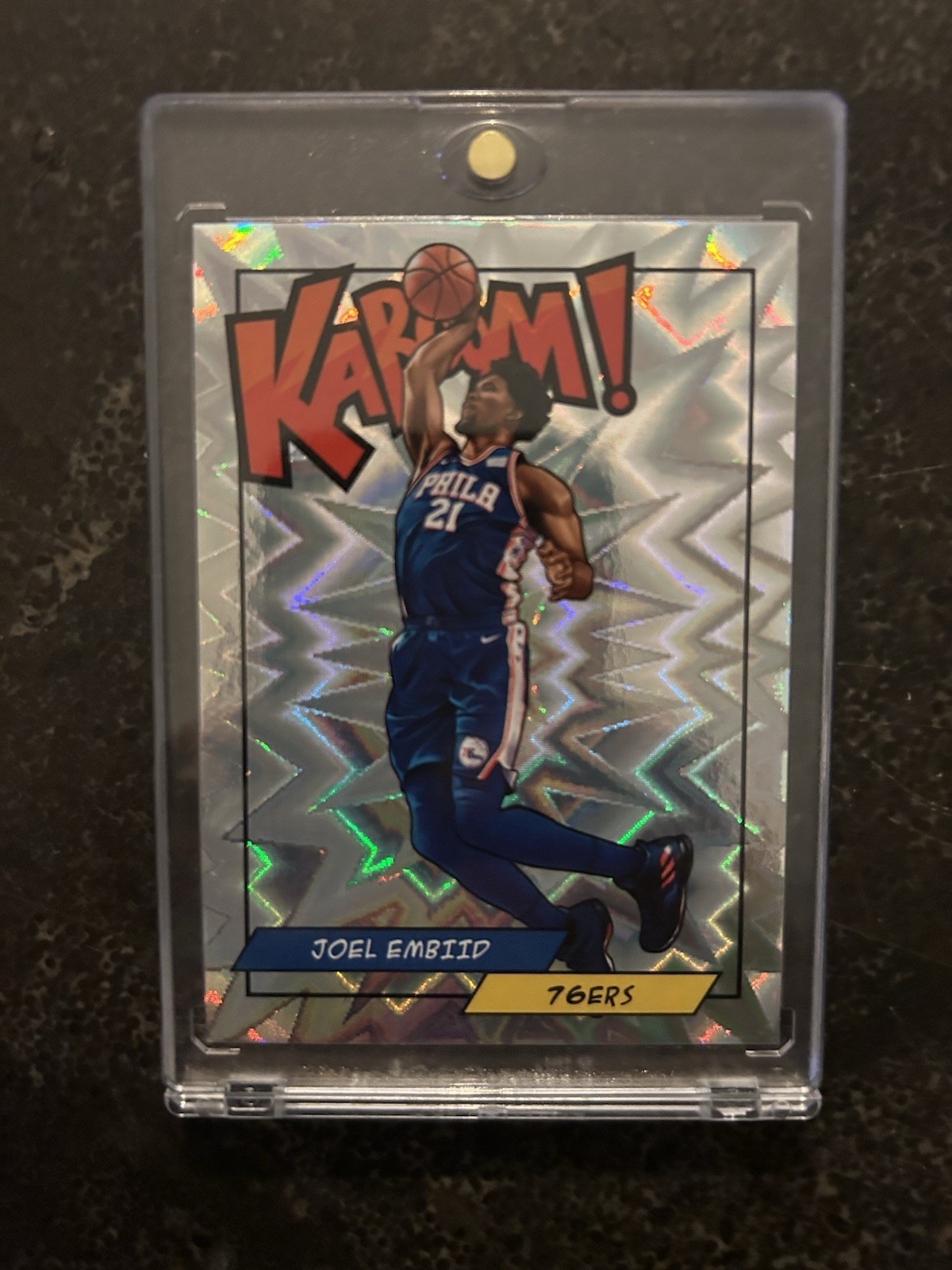 2018 Panini Rewards Kaboom! Joel Embiid #K-JE Philadelphia 76ers Basketball