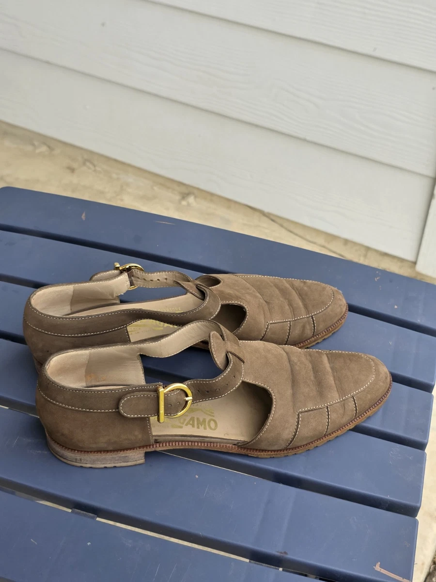 Salvatore Ferragamo Women's Mary Jane Flats and Oxfords for sale
