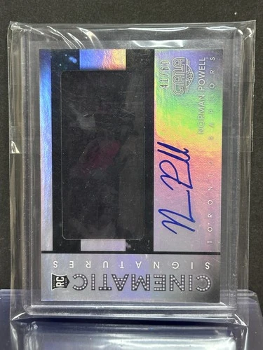 2015-16 Panini Gala #19 Norman Powell Cinematic Signatures Rookies #/60
