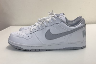 Nike Big Low Mens Sz 12 White Wolf Grey Dunk Sneakers 355152-106 NEW!!!