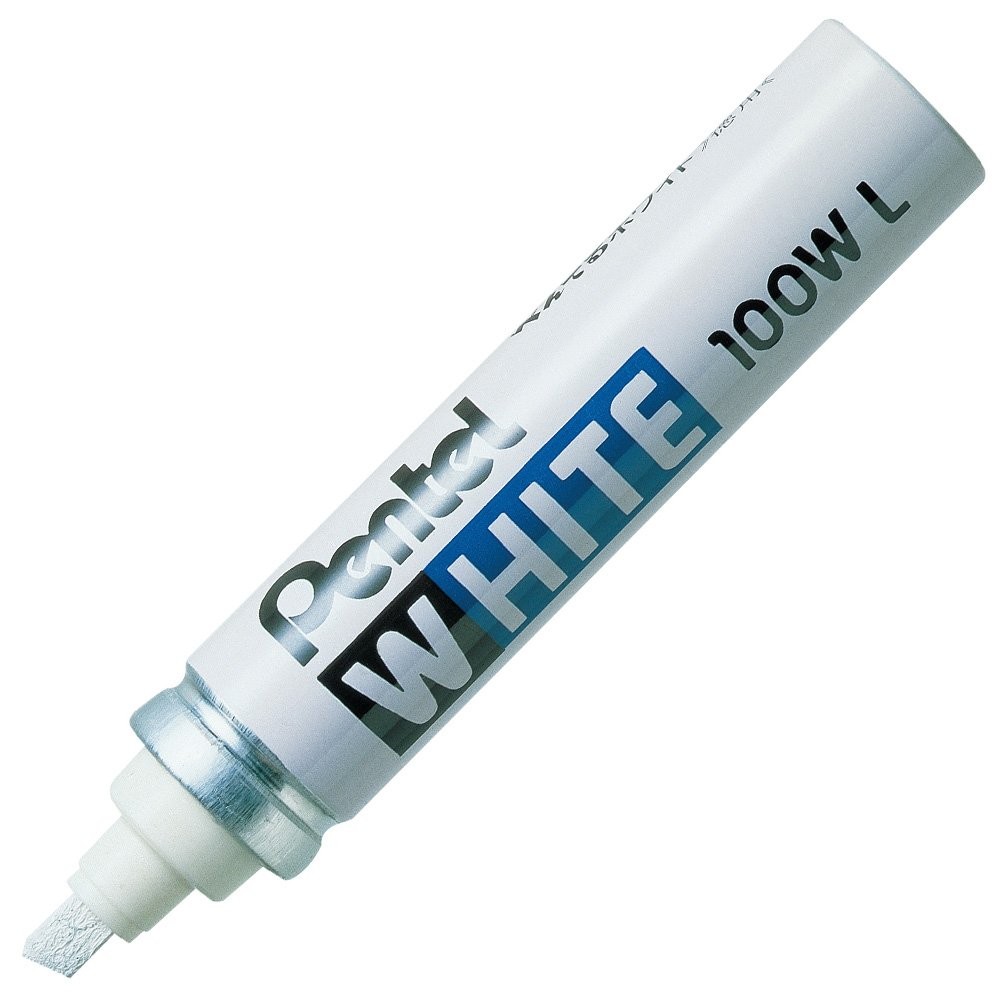Pentel permanent marker white X100W-LD extra thick