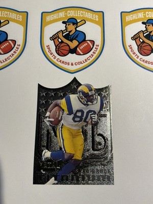 1997 Metal Universe Titanium Die Cut Isaac Bruce Rams 8 Of 20