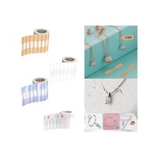 Preisschilder f&uuml;r Schmuck, Aufkleber, 1 Rolle, 500 St&uuml;ck, Armbandanh&auml;nger,