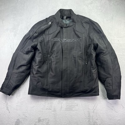 IXON Textile Motorcycle Jacket Men s EUXL UK38 US34 Black Armour Motorbike